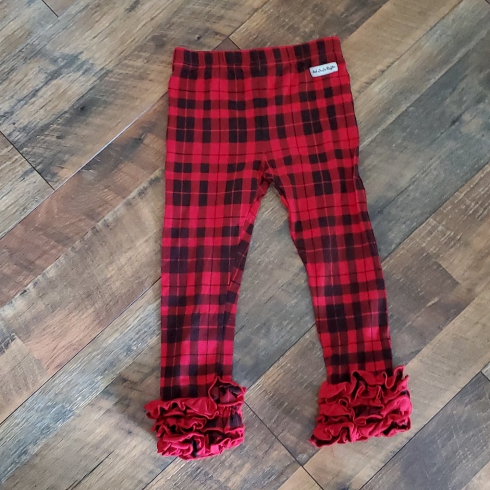 Girls Buffalo plaid icings
